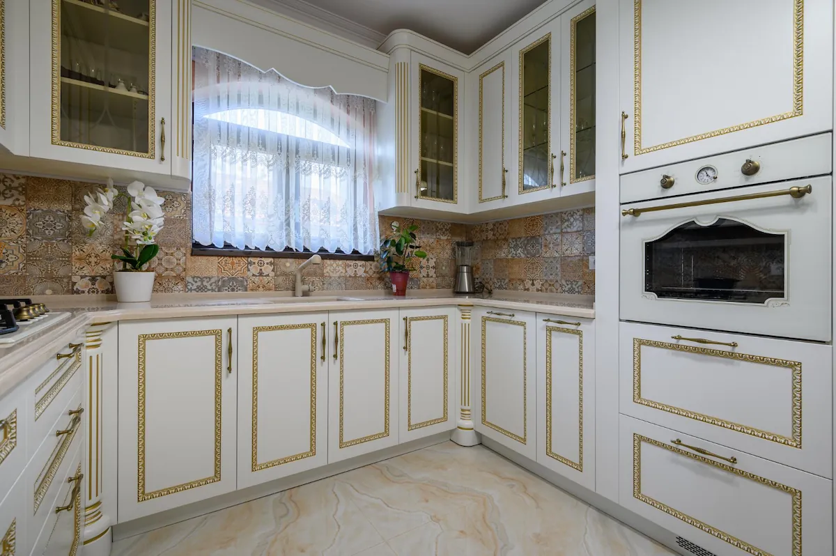 Dapur Rumah Subsidi Nuansa Klasik